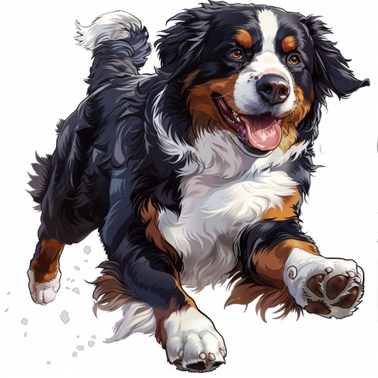Bernese Mountain Dog | Diamond Painting
