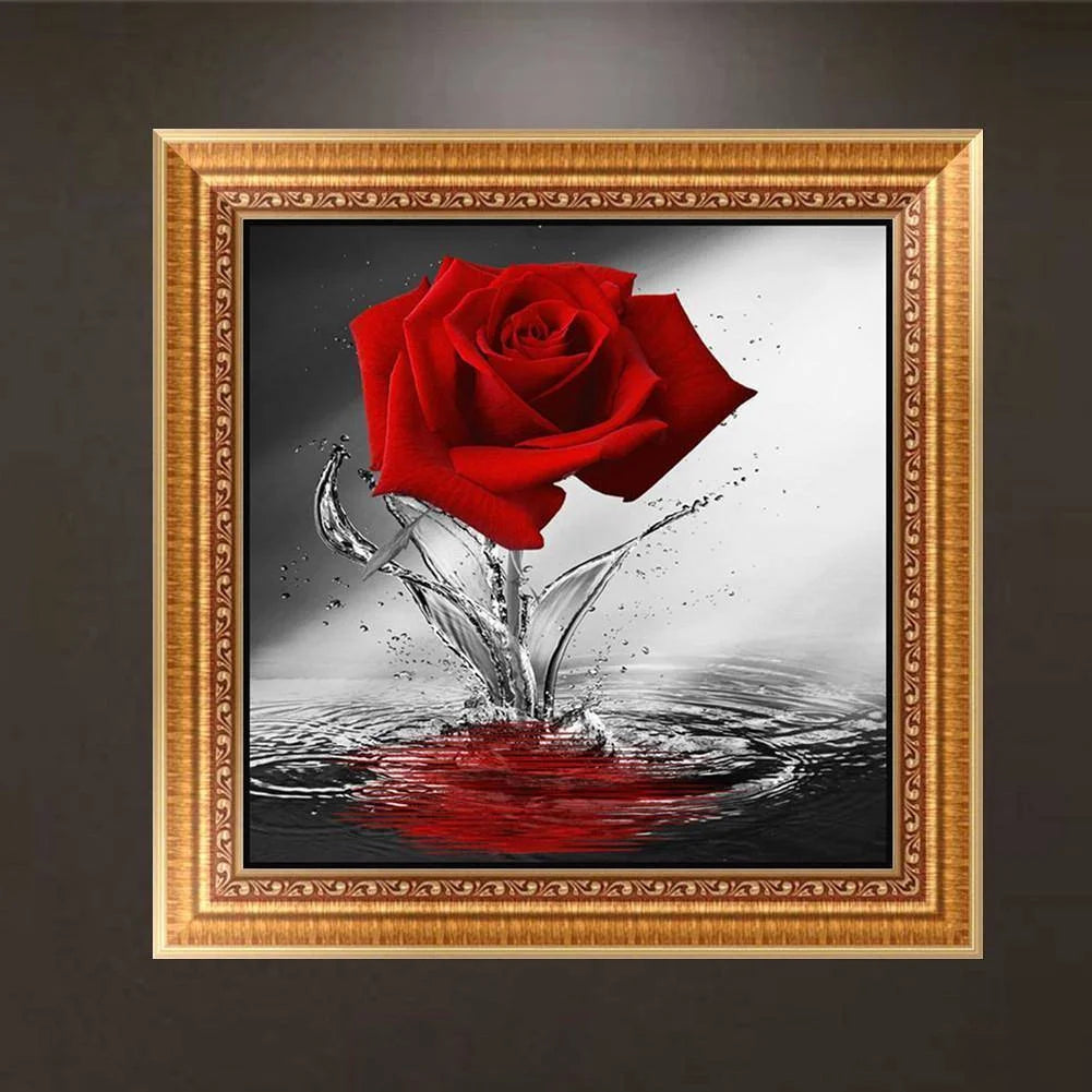 Rose Flower | Diamond Painting