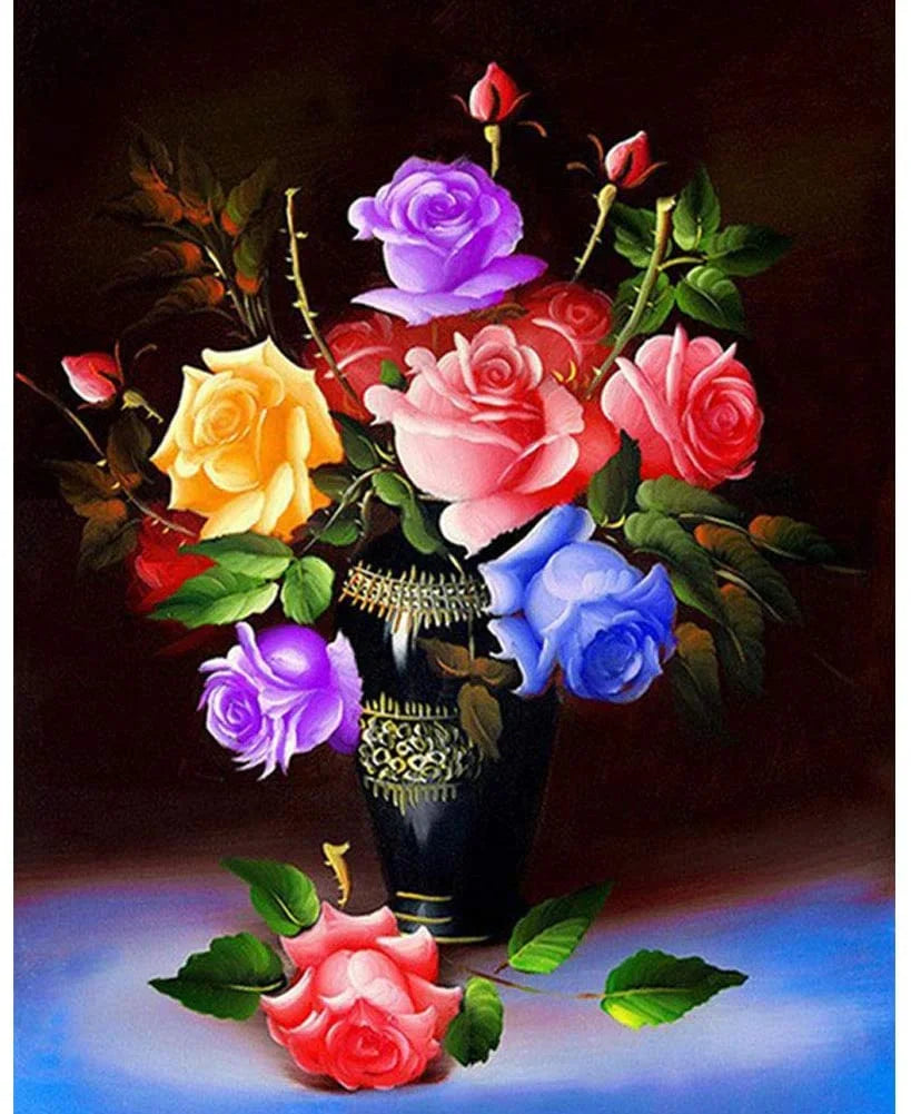 Beautiful Flower | Diamond Painting