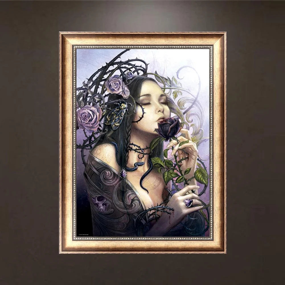 Beautiful Girl | Diamond Painting