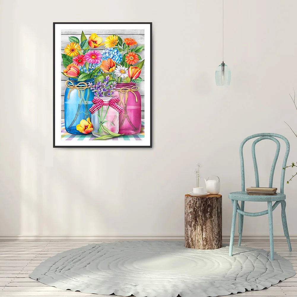 Flower In The Bottle | Diamond Painting