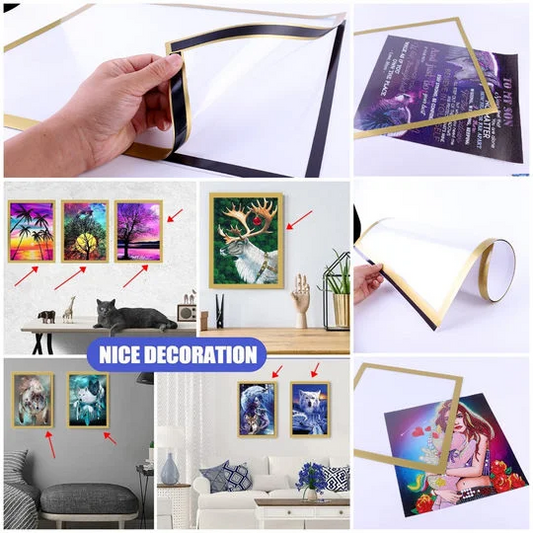 Magnetic Diamond Painting Frames (12x16 Inch)
