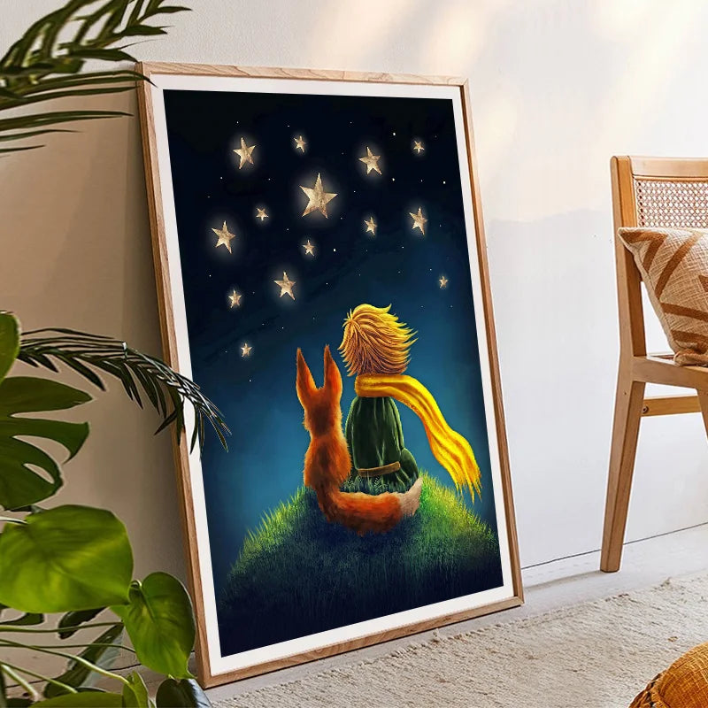 Little Prince And Dog | Diamond Painting