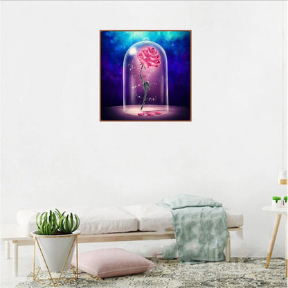 Pink Rose | Diamond Painting