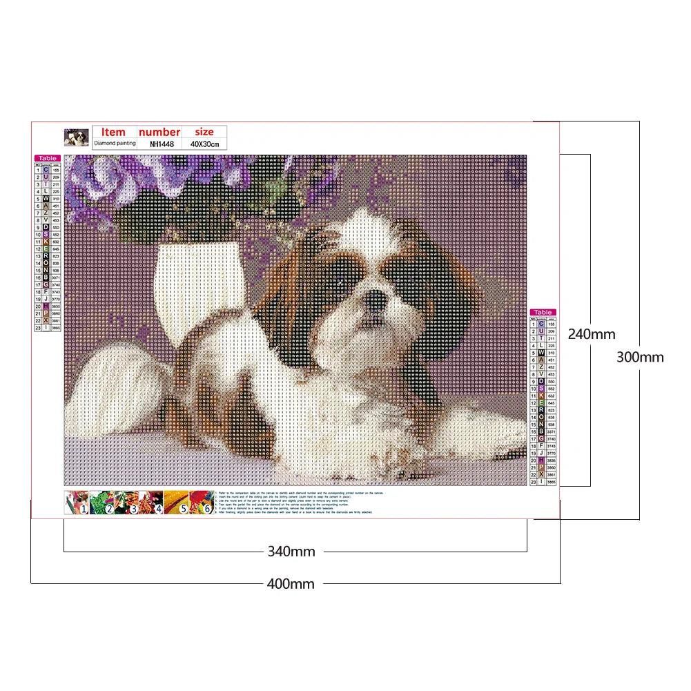 Dog Shih Tzu | Diamond Painting