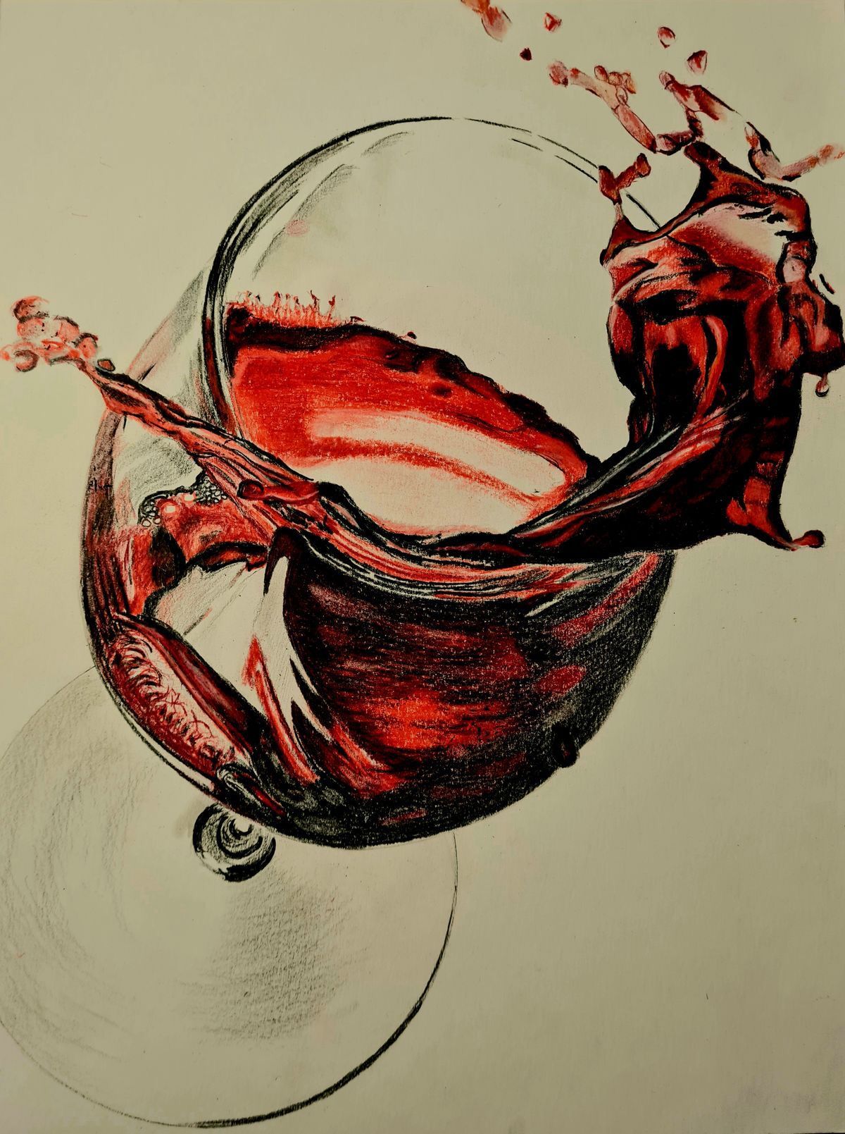 Wine Glass | Diamond Painting