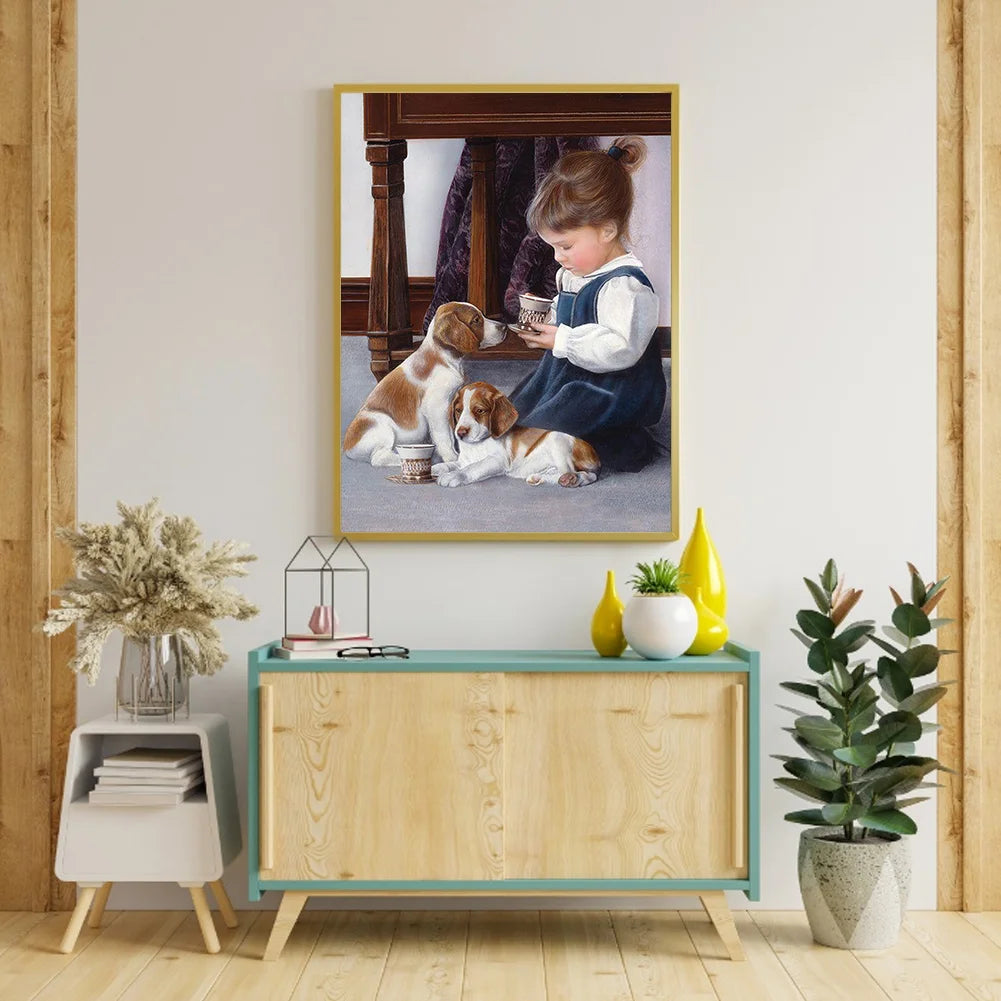 Beautiful Girl | Diamond Painting