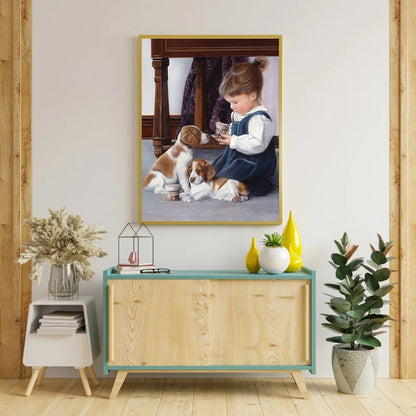 Beautiful Girl | Diamond Painting