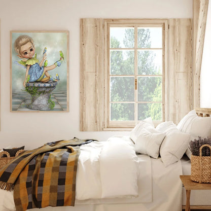 Beautiful Girl | Diamond Painting