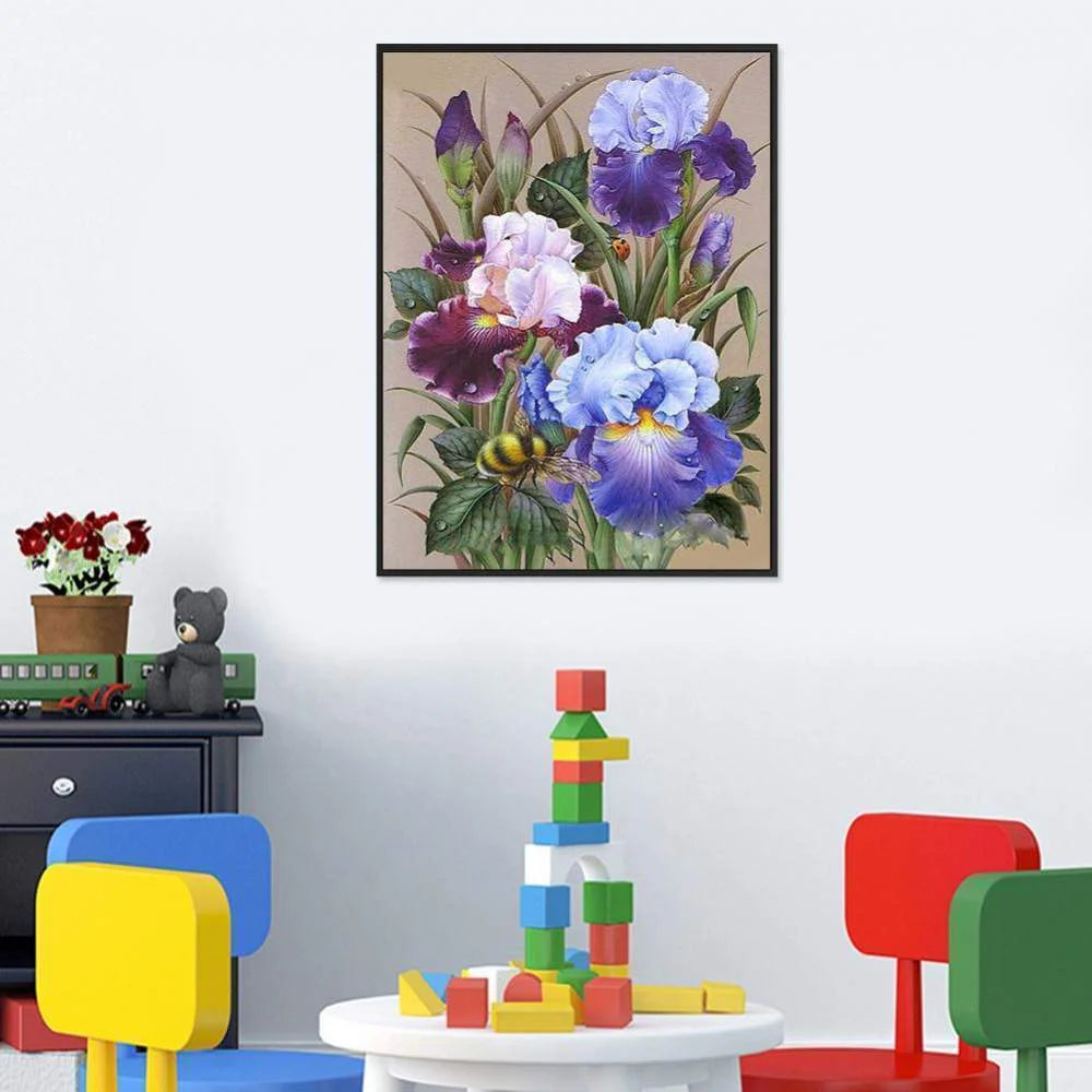 Bee Flower | Diamond Painting