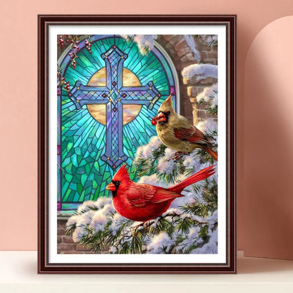 Cardinal Bird | Diamond Painting