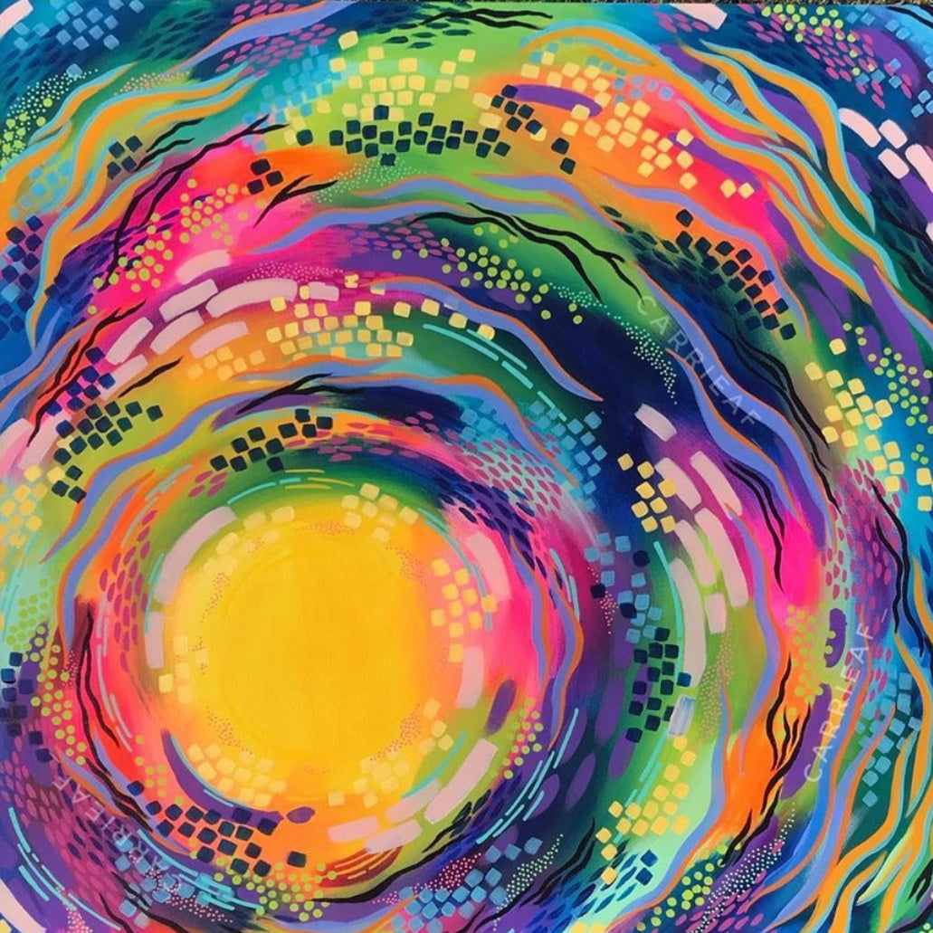 Abstract | Diamond Painting