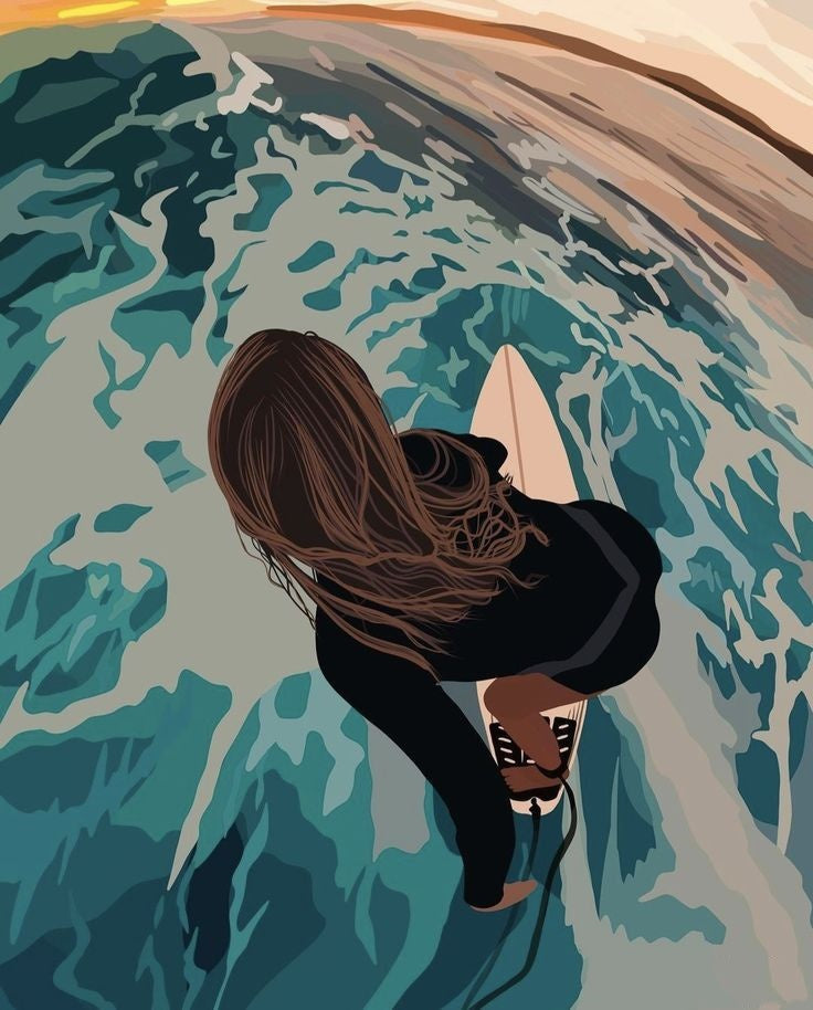 Surfboard | Diamond Painting