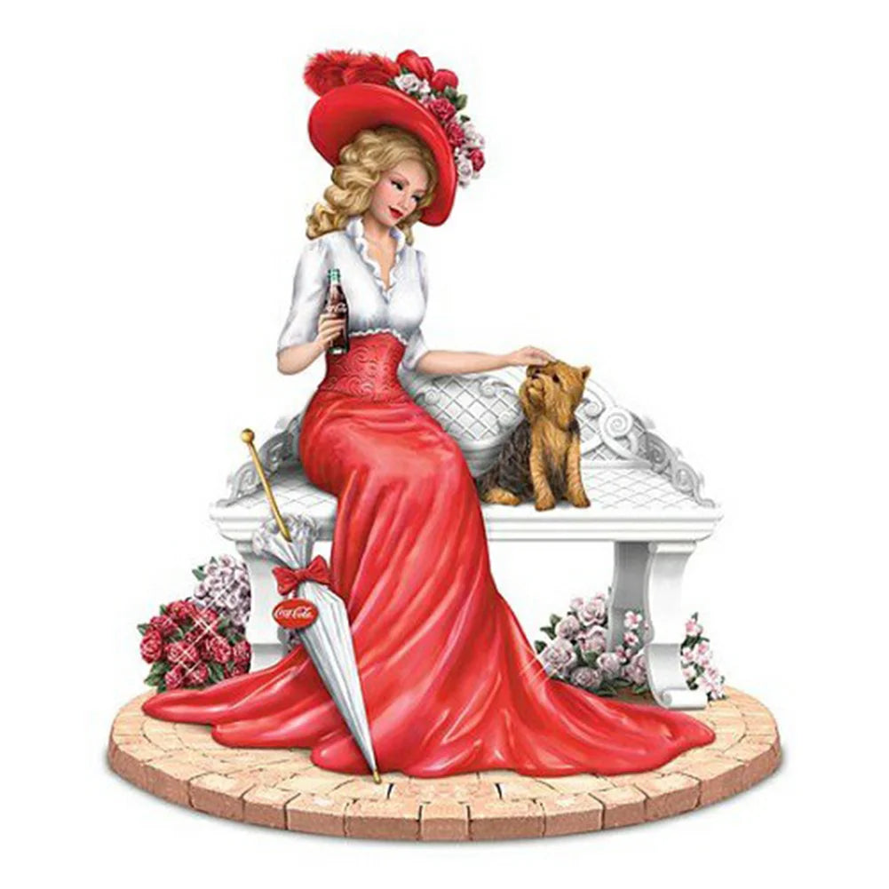 Beautiful Girl | Cross Stitch Embroidery