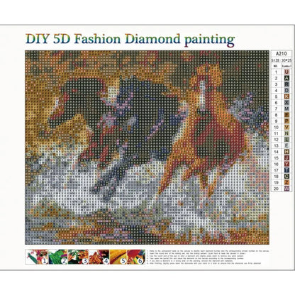 Black Horse | Diamond Painting