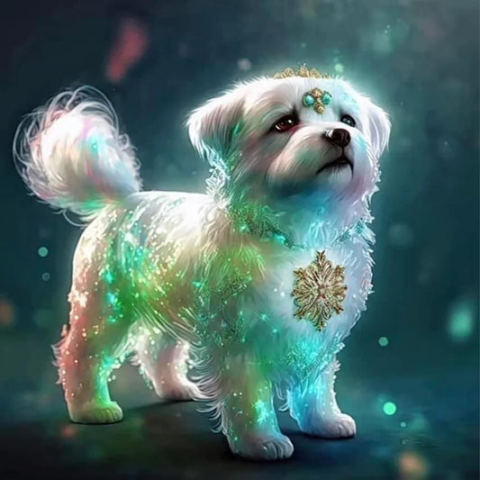 Pretty Dog Shih Tzu | Diamond Painting