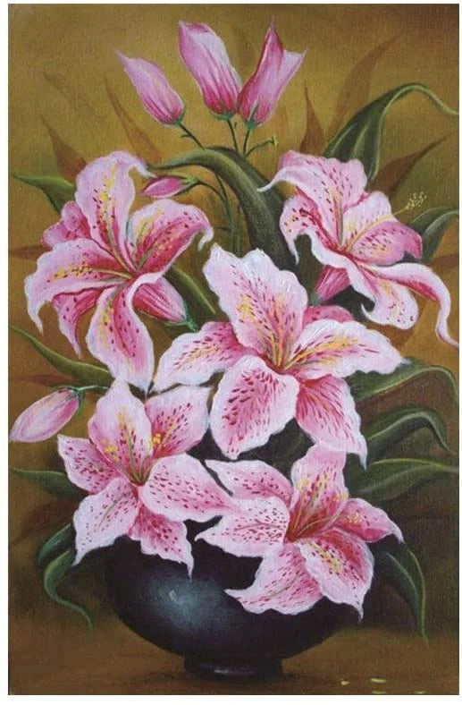 Beautiful Flower | Diamond Painting