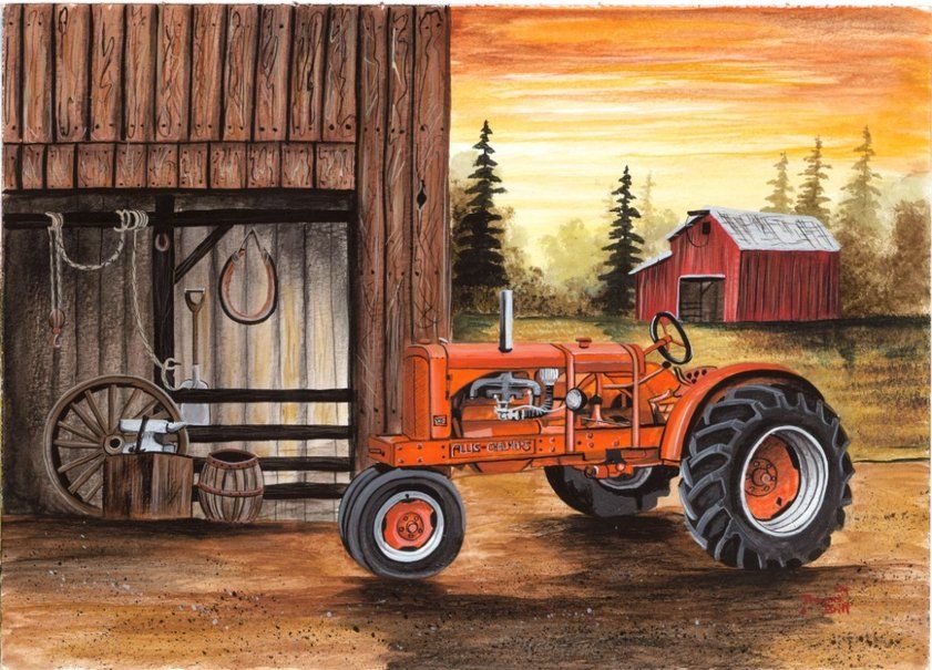 Tractor | Diamond Painting