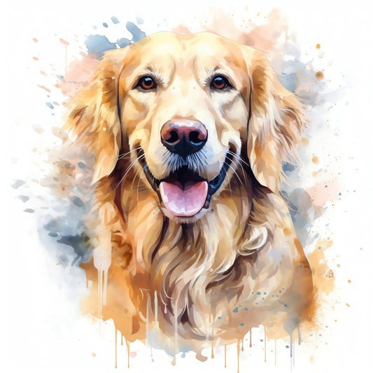 Golden Retriever Dog | Diamond Painting