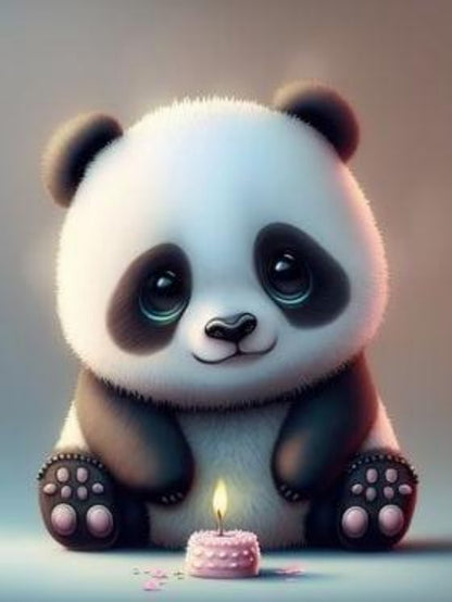 Panda | Diamond Painting