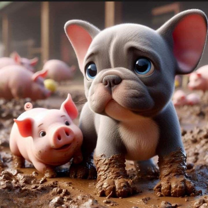 French Bulldog Dog | Diamond Painting