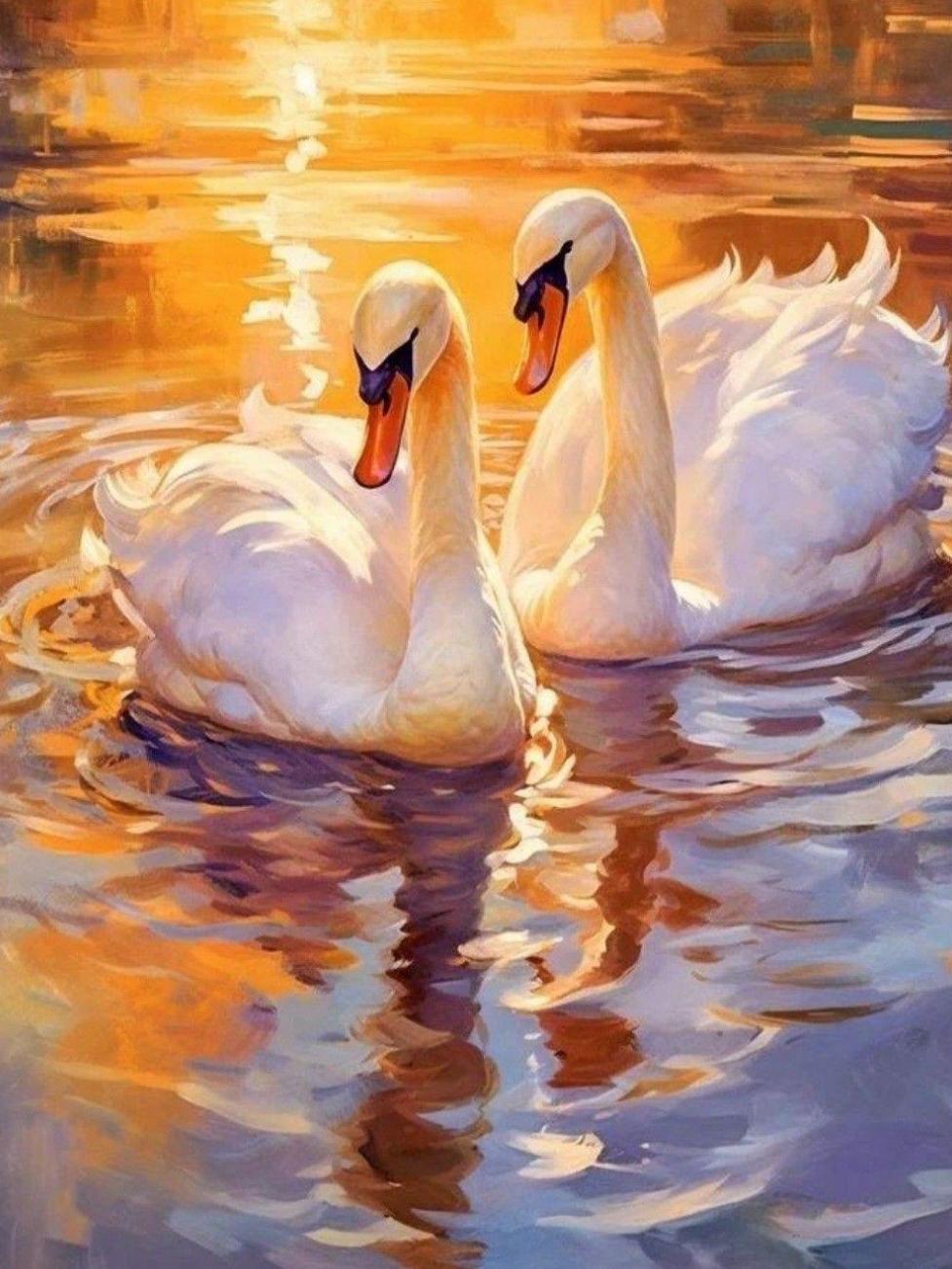 Swan | Diamond Painting