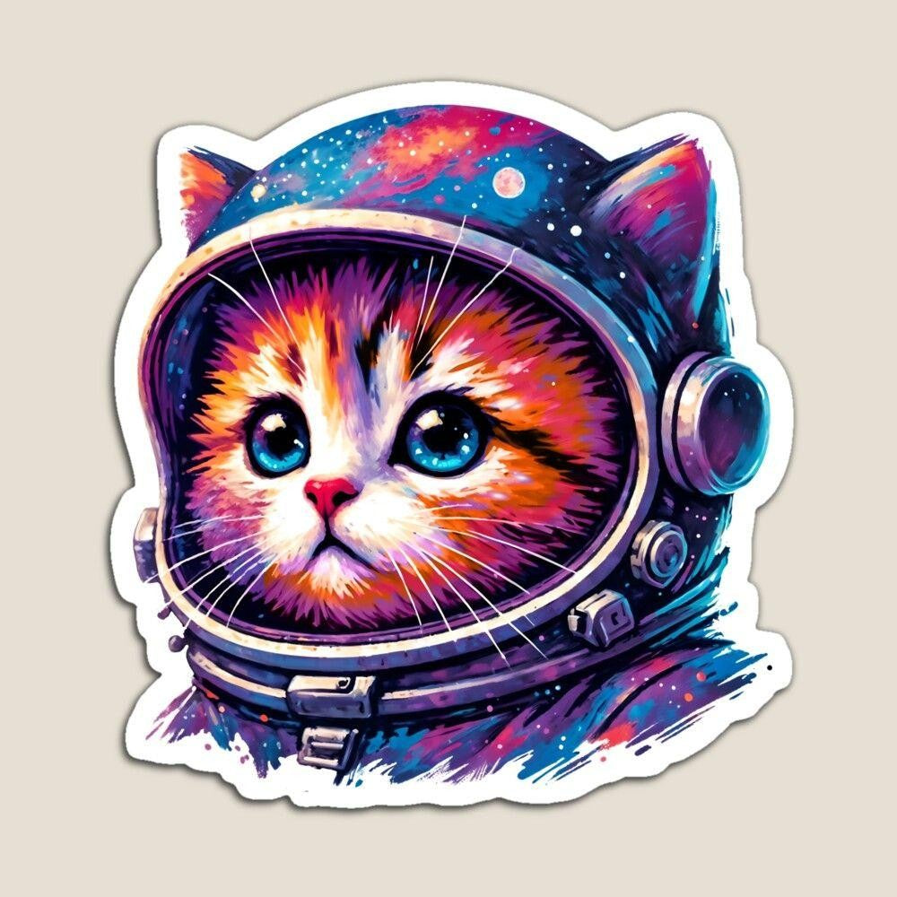 Cats in Space | Diamond Painting