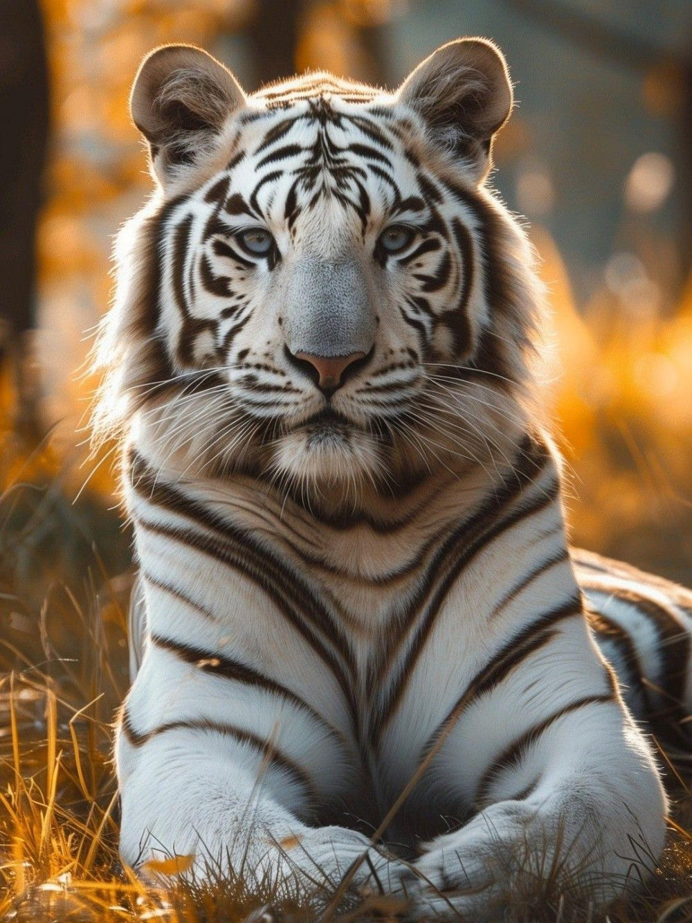 White Tiger | Diamond Painting