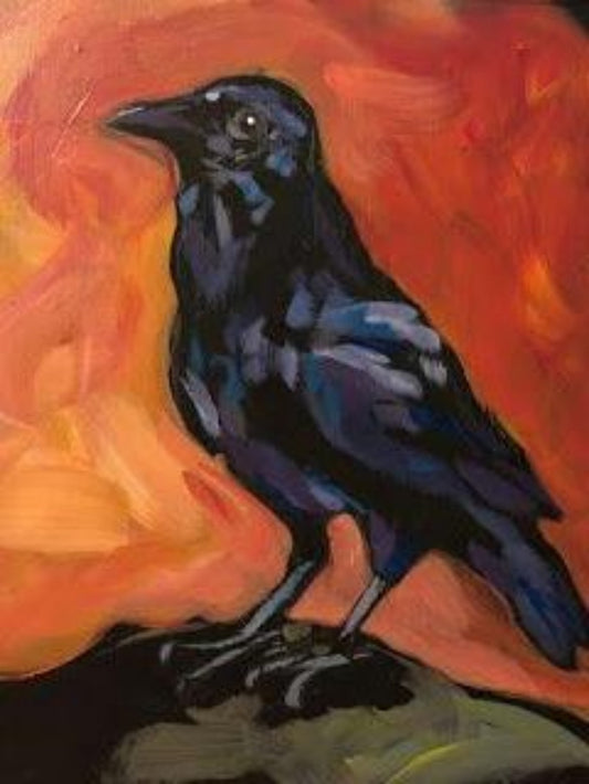 Crow | Diamond Painting
