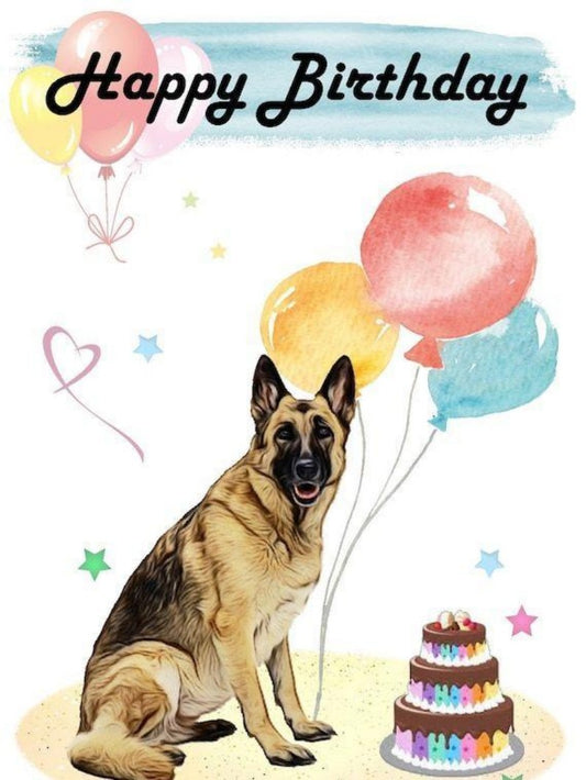 Dog German Shepherd | Diamond Painting