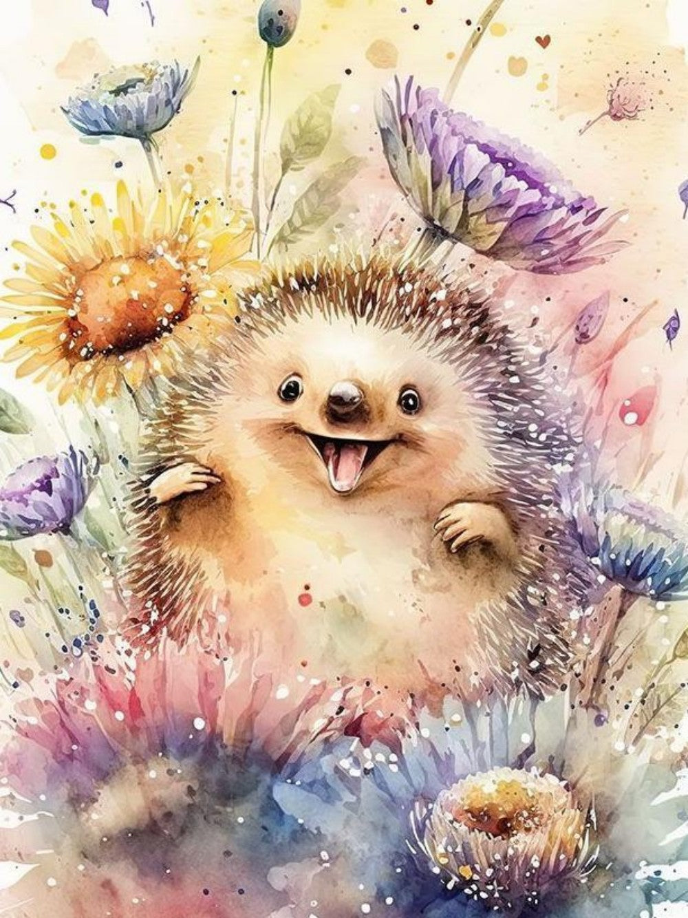 Hedgehog | Diamond Painting