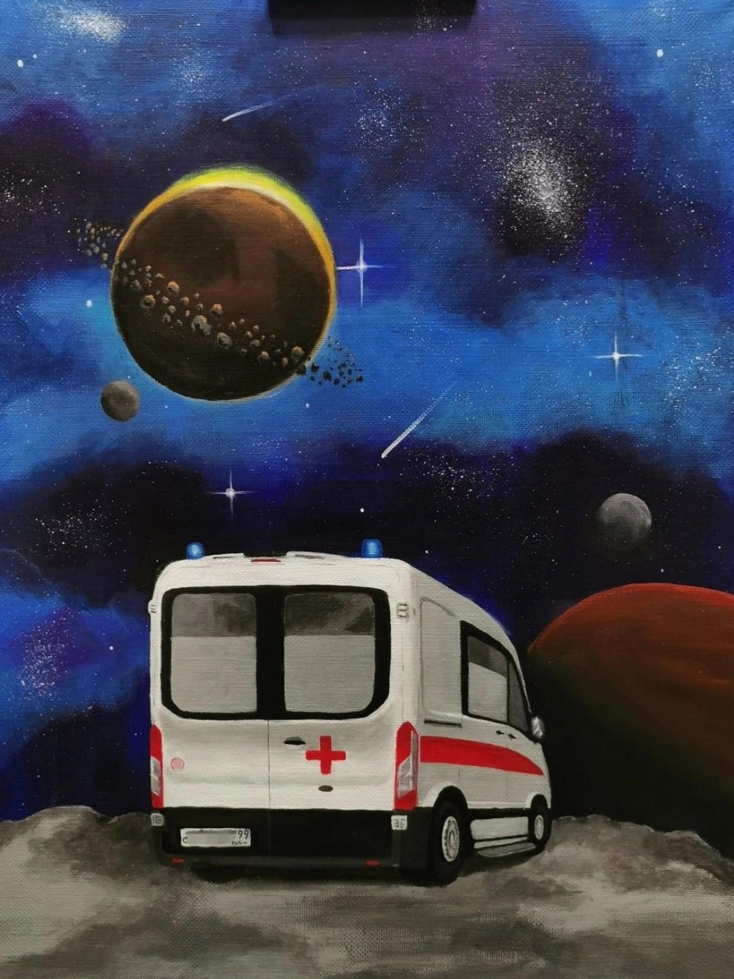 Ambulance | Diamond Painting