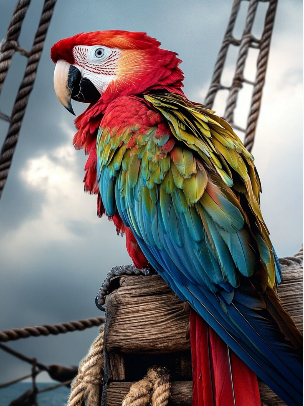 Macaw | Diamond Painting