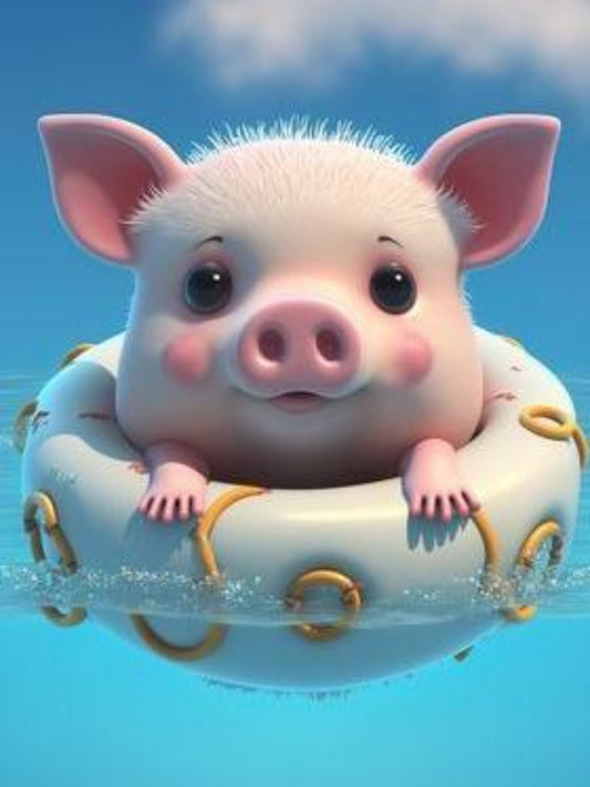 Pig | Diamond Painting