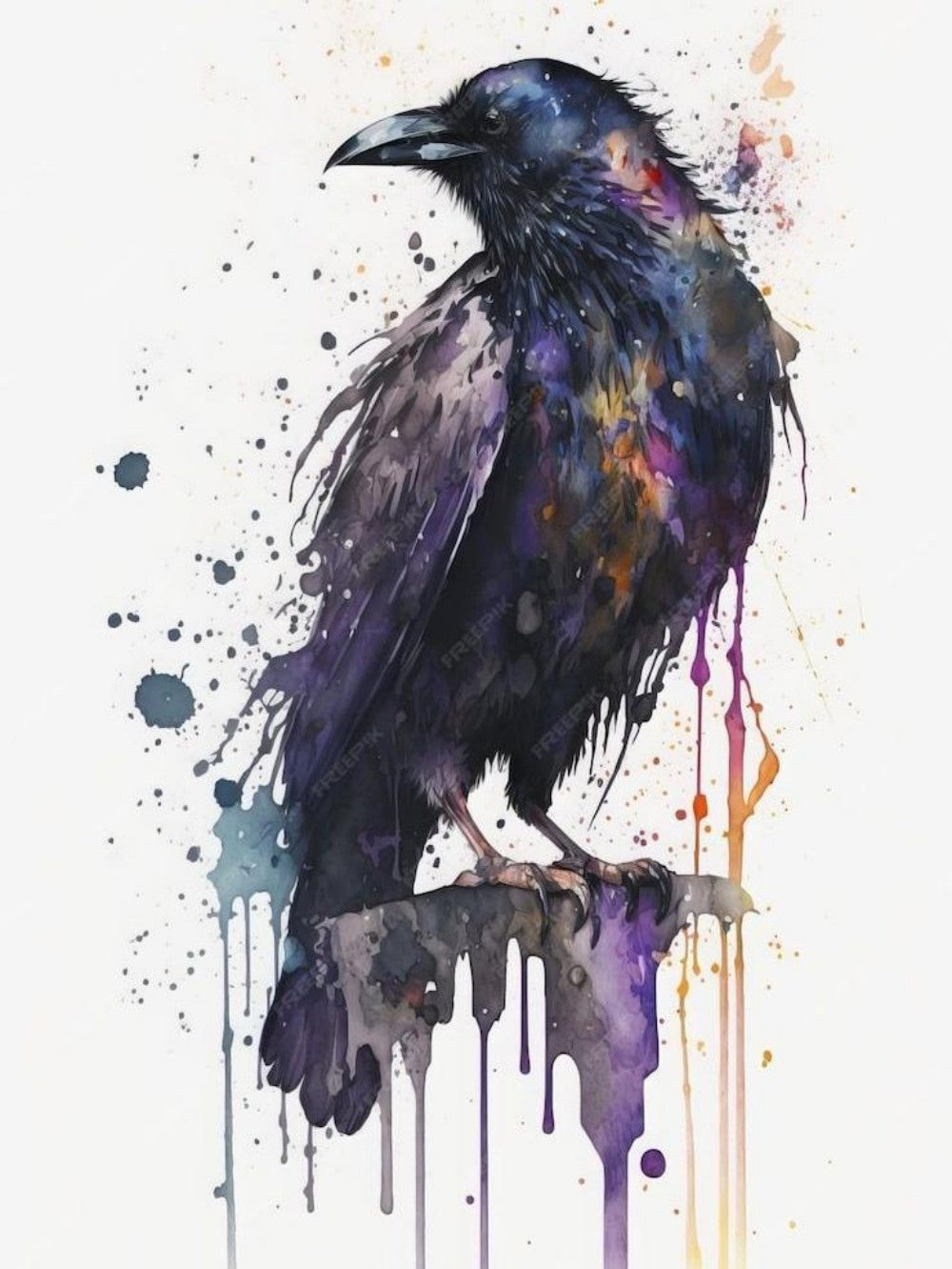 Crow | Diamond Painting