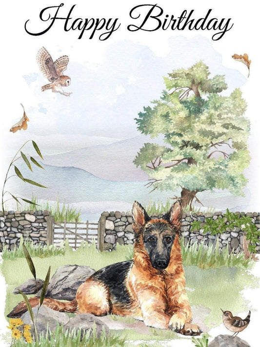Dog German Shepherd | Diamond Painting