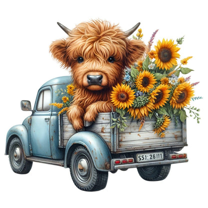 Highland Cow | Diamond Painting
