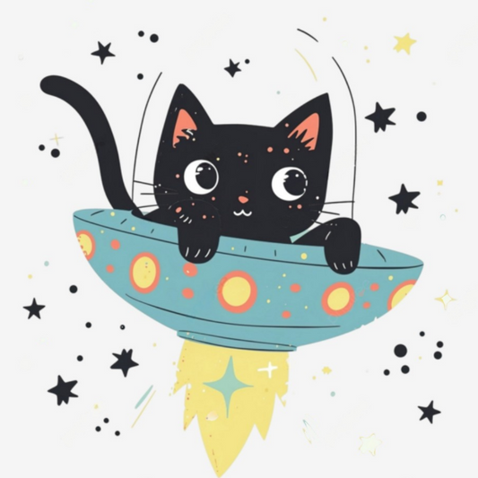 Cats in Space | Diamond Painting