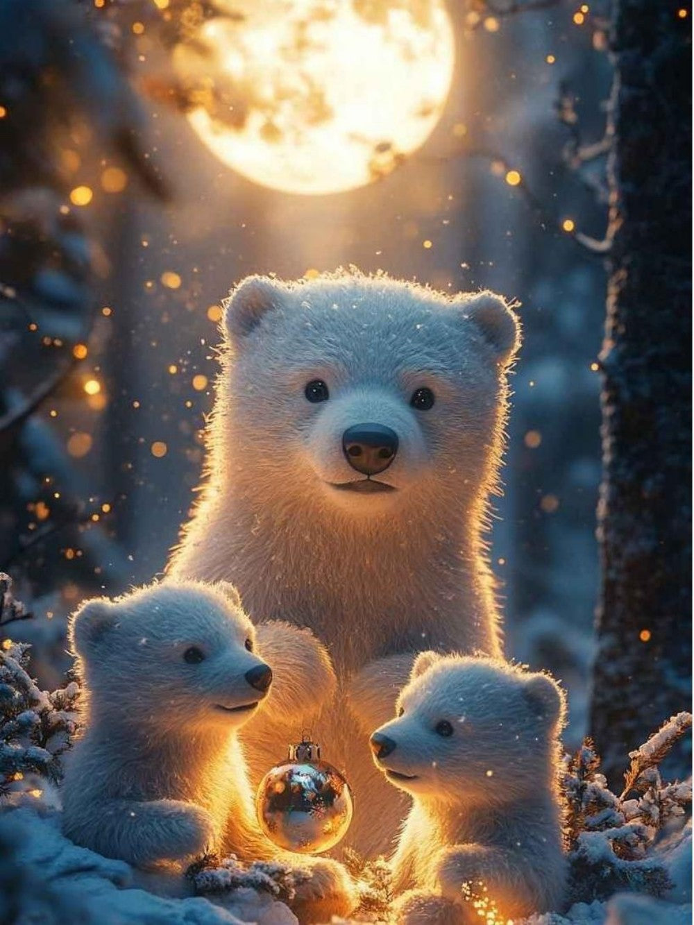 Polar Bear | Diamond Painting
