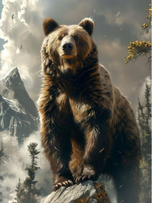 Brown Bear | Diamond Painting