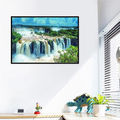 Huge Waterfall | Diamond Painting