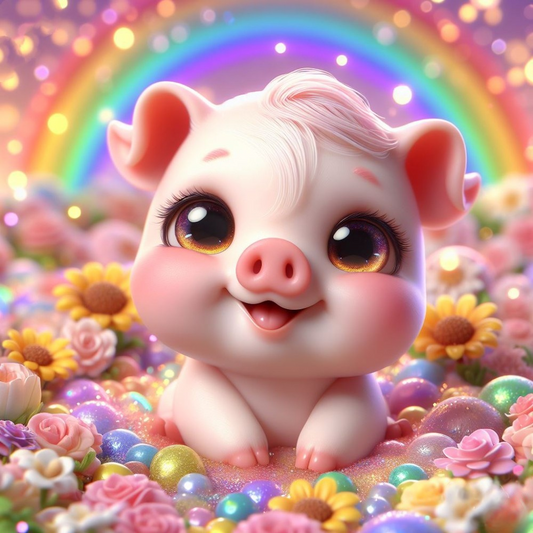 Pig | Diamond Painting