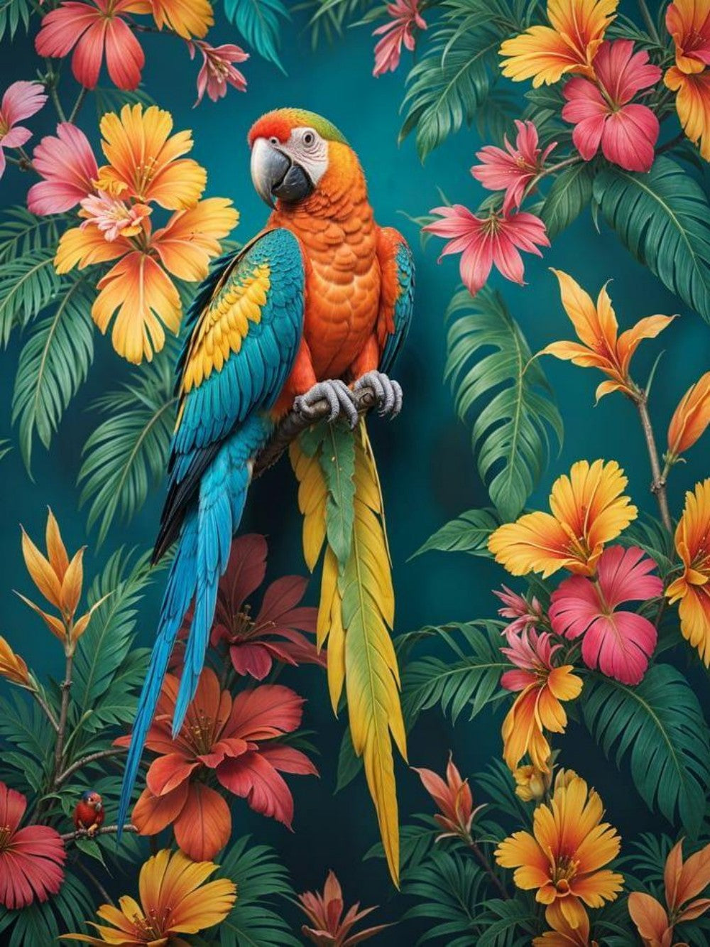 Macaw | Diamond Painting