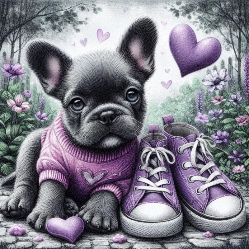 French Bulldog Dog | Diamond Painting