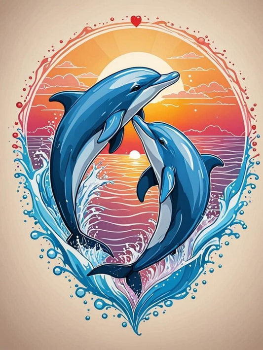 Dolphin | Diamond Painting