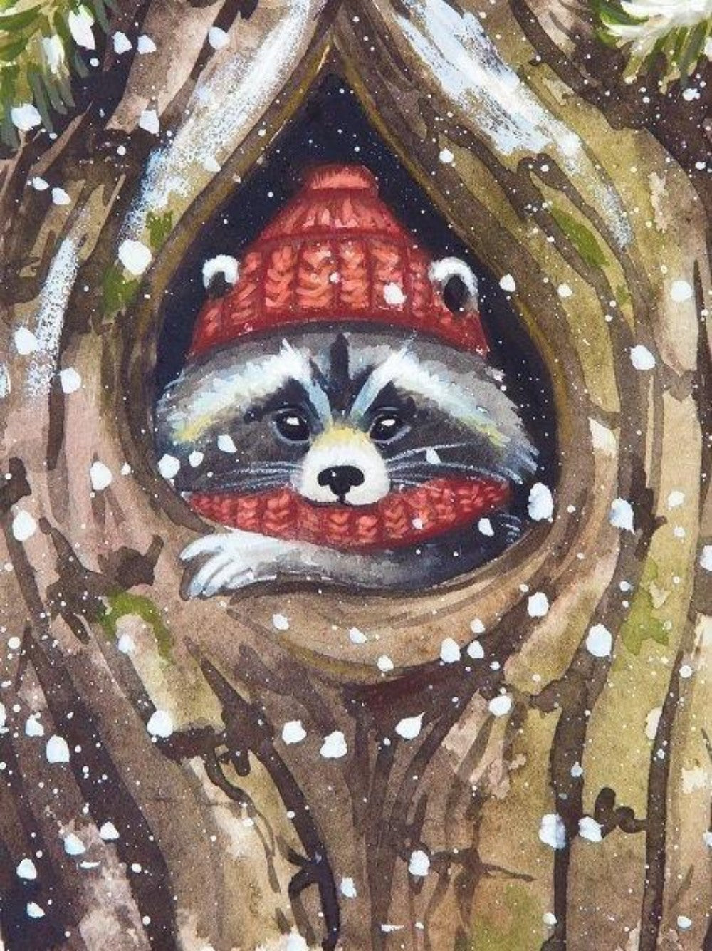 Raccoon | Diamond Painting