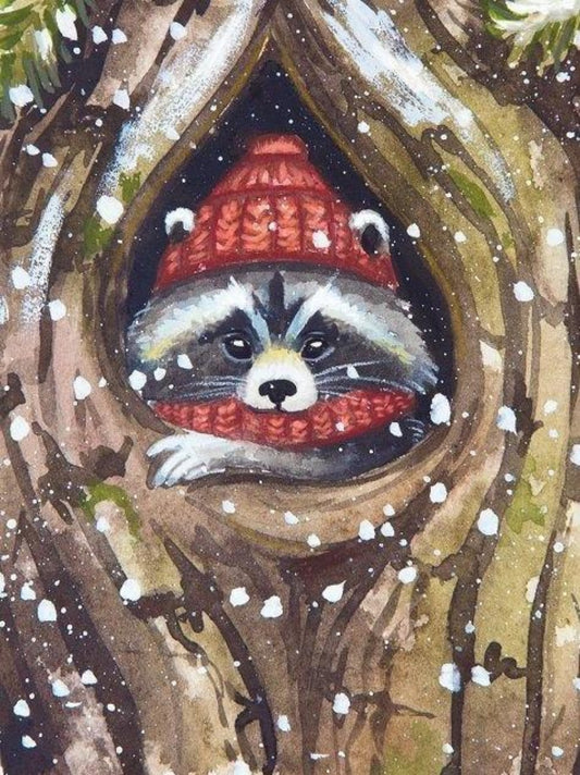 Raccoon | Diamond Painting