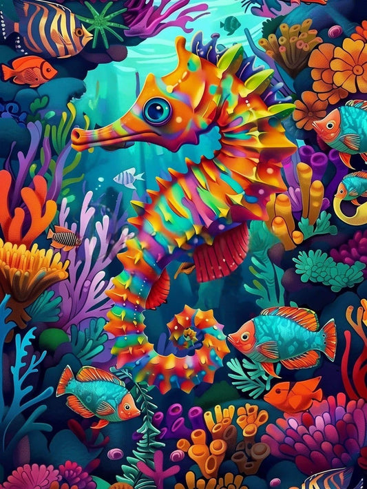Seahorse | Diamond Painting