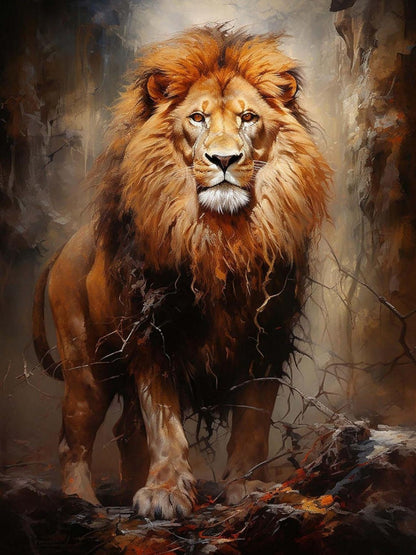 Lion | Diamond Painting