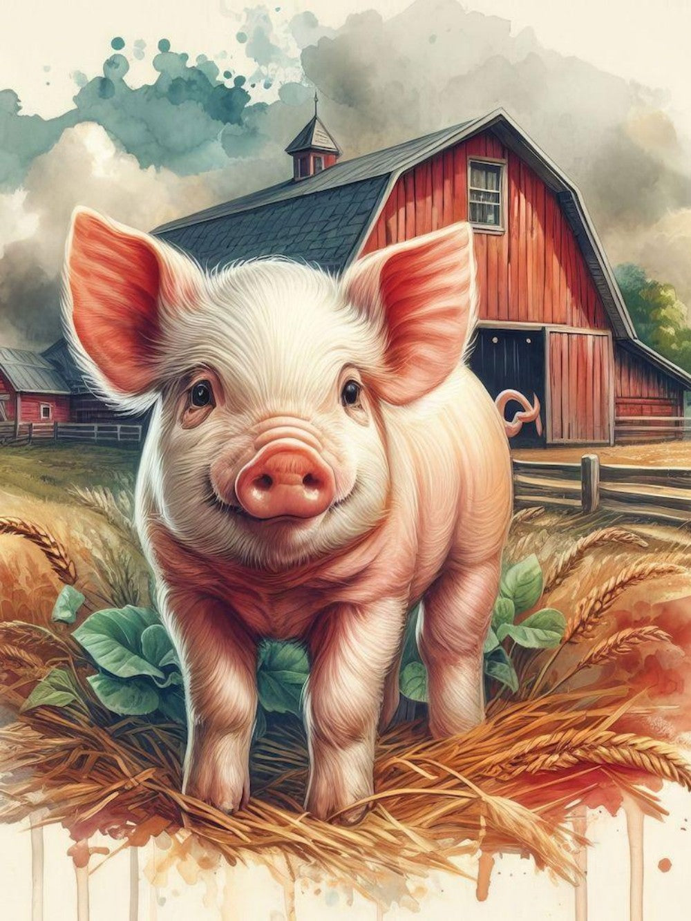 Pig | Diamond Painting
